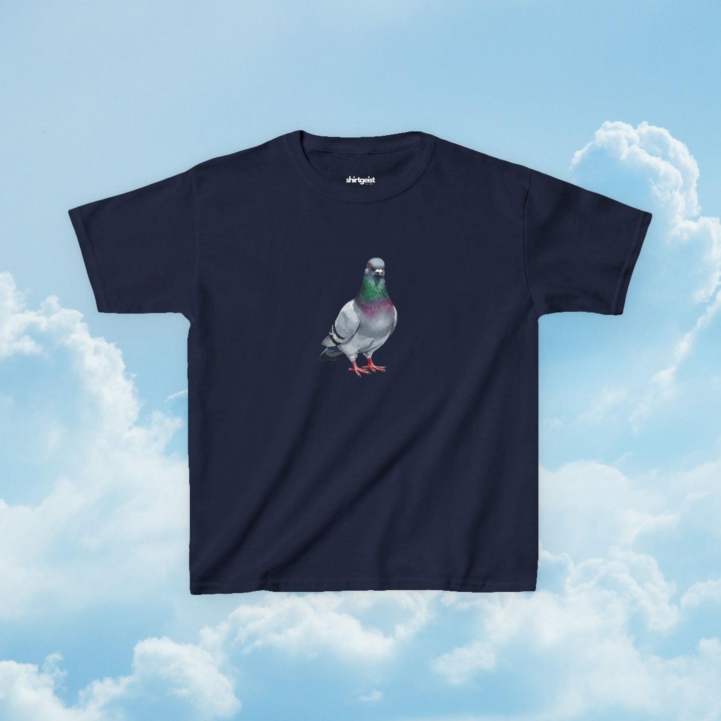 Pigeon Watercolor Baby Tee