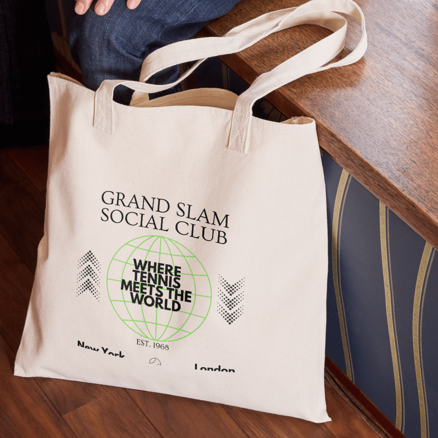 Grand Slam Tennis Club Tote Bag