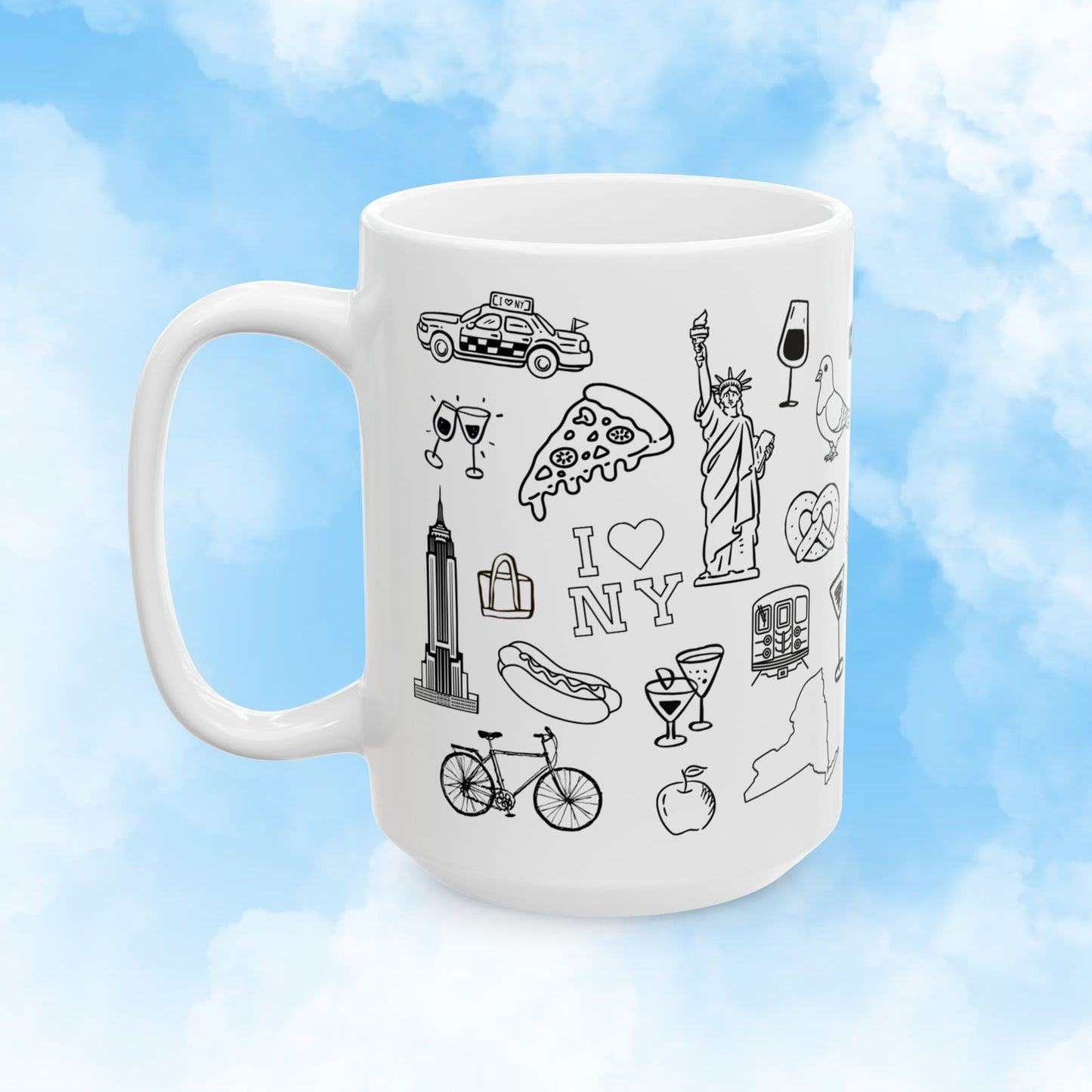 NYC Doodle Mug