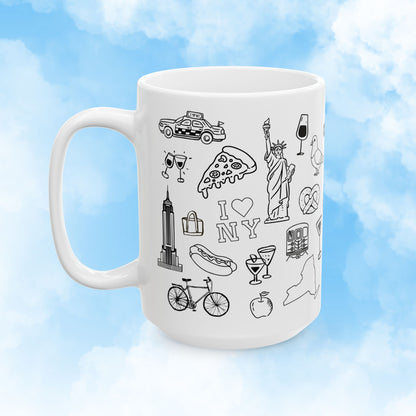 NYC Doodle Mug
