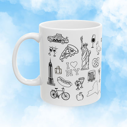 NYC Doodle Mug