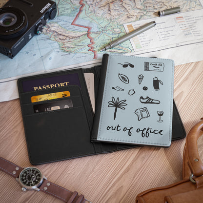 Out of Office Doodle Passport Cover