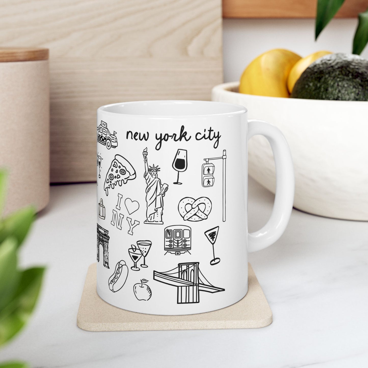 NYC Doodle Mug