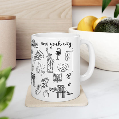 NYC Doodle Mug