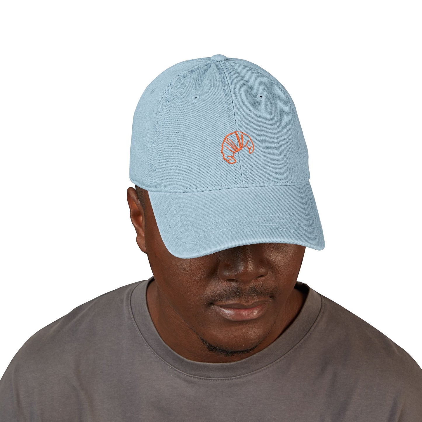 Croissant Embroidered Hat