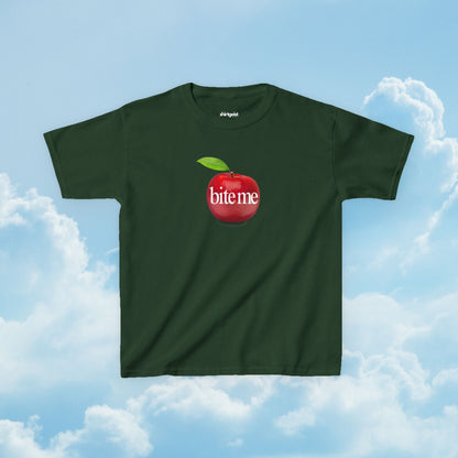 Bite Me Apple Baby Tee