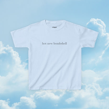 Shirtgeist Hot New Bombshell Baby Tee — back view