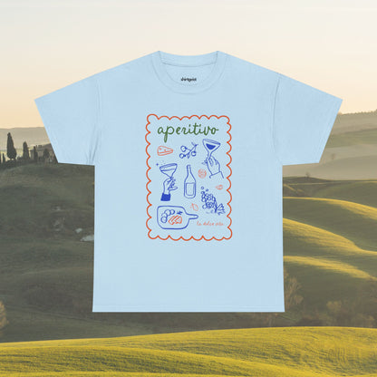 Shirtgeist Aperitivo Doodles Shirt — back view