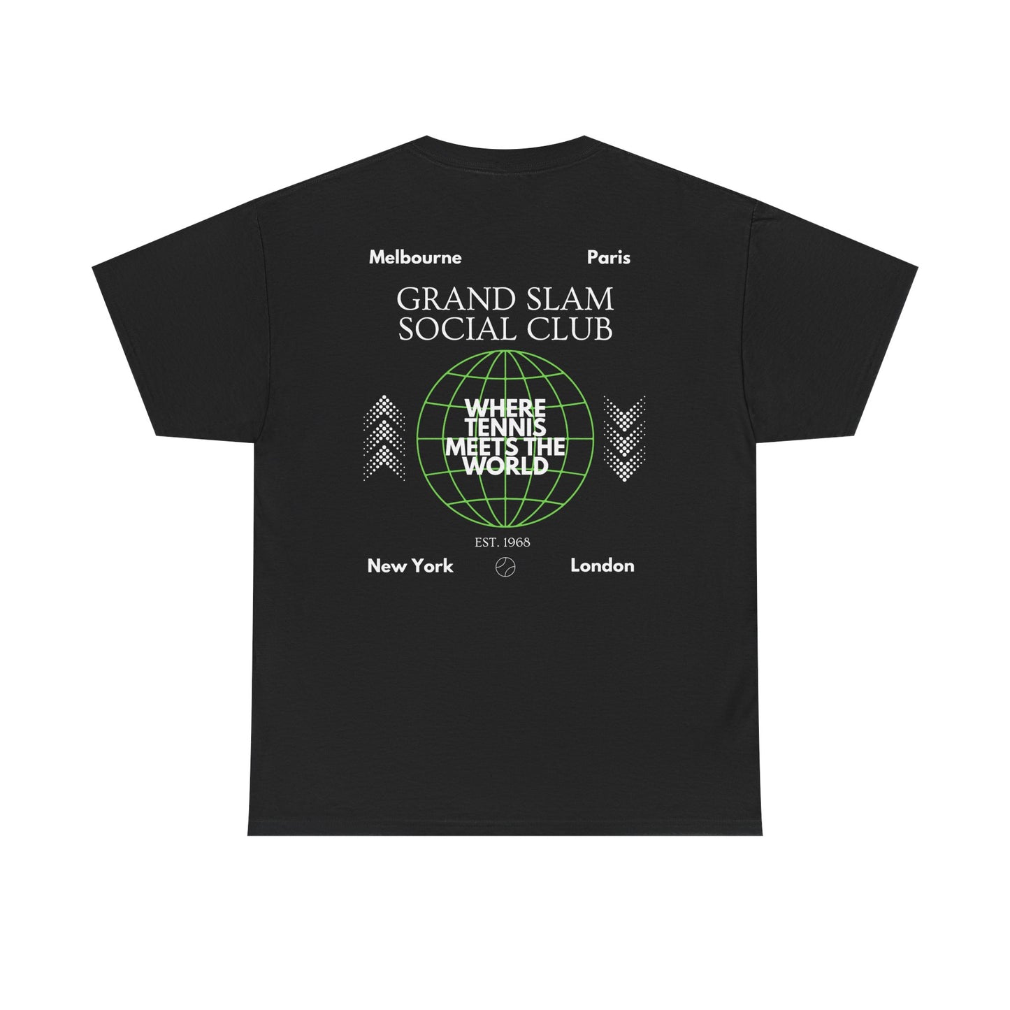 Shirtgeist Tennis Grand Slam Social Club Shirt — back view