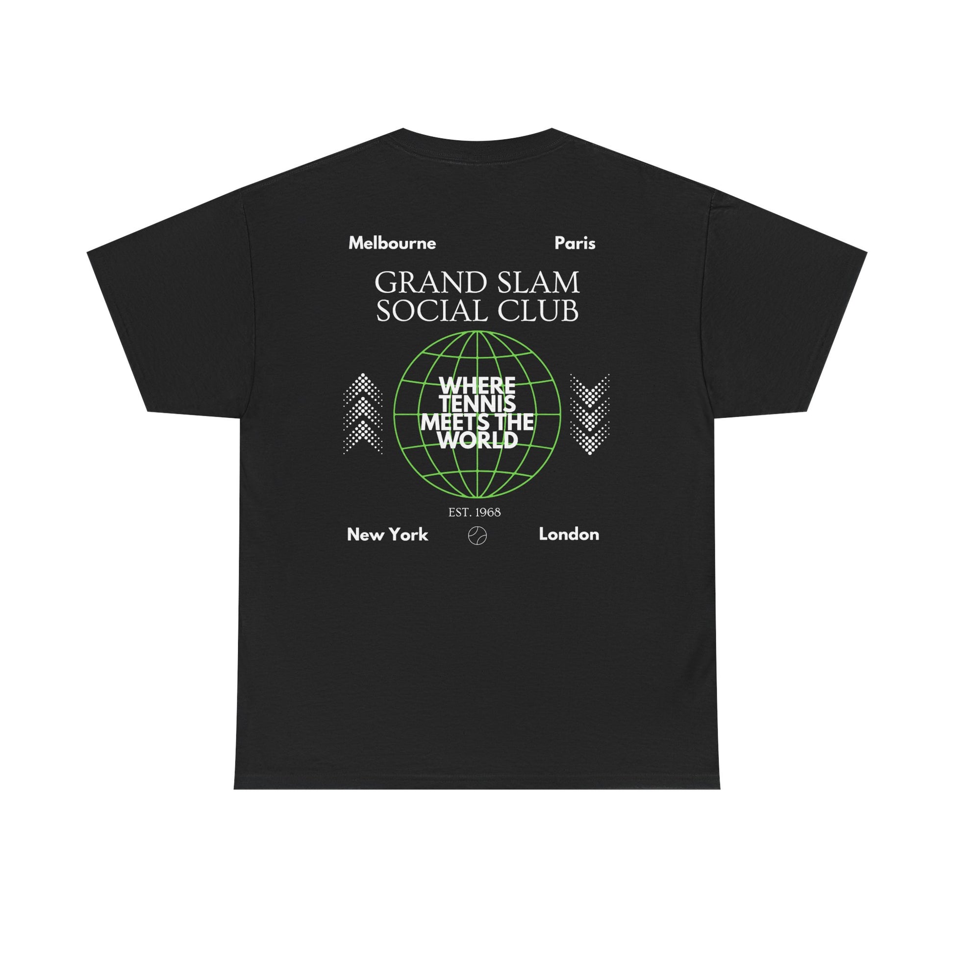 Shirtgeist Tennis Grand Slam Social Club Shirt — back view