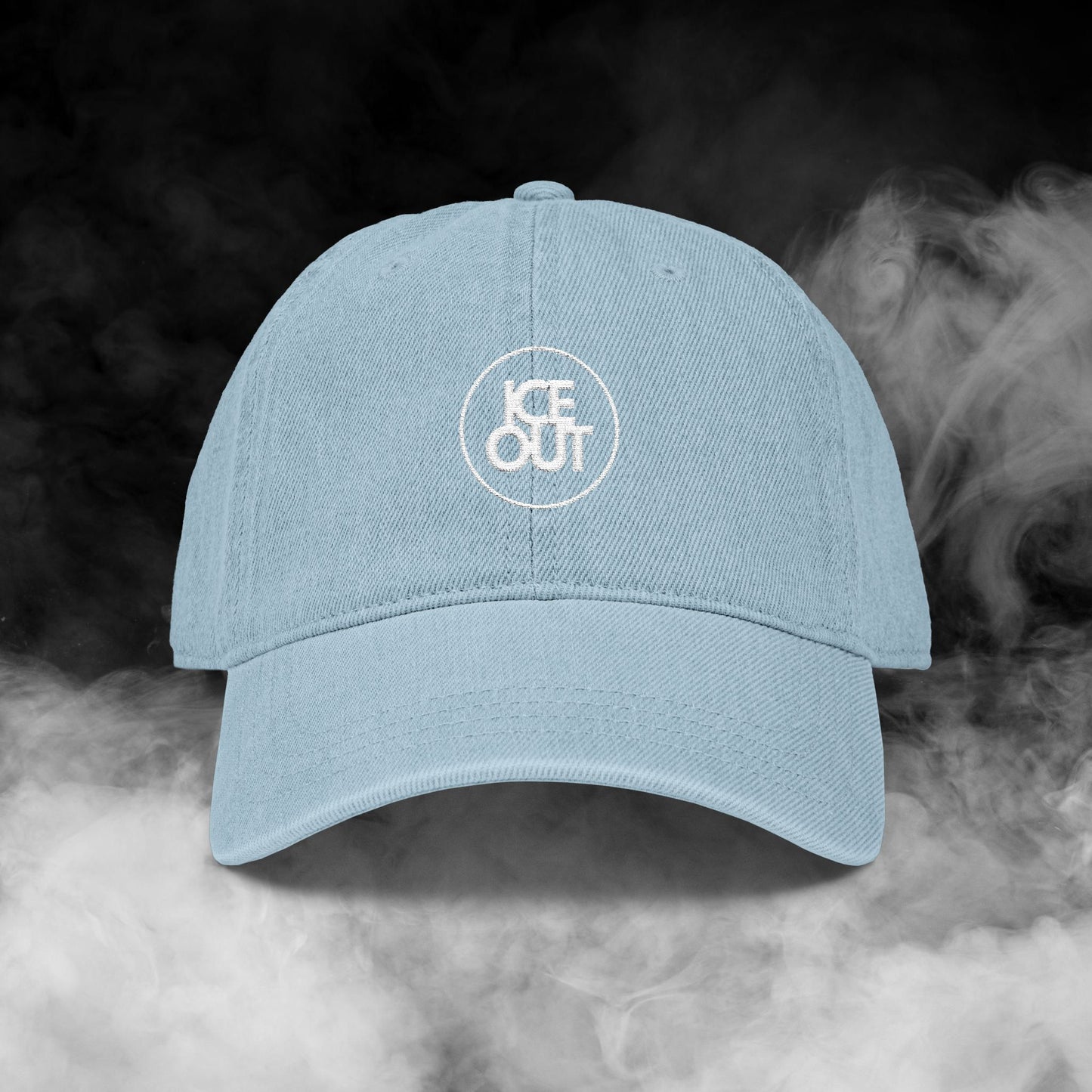 Abolish ICE Embroidered Denim Hat — Proceeds Donated