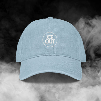 Abolish ICE Embroidered Denim Hat — Proceeds Donated