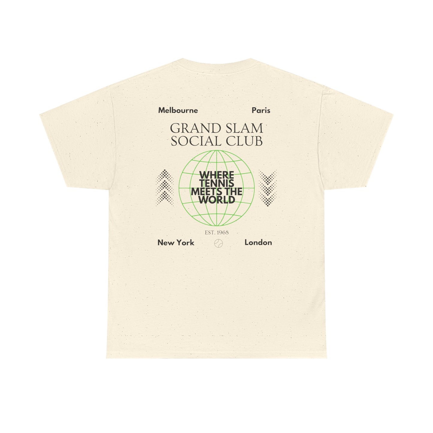 Shirtgeist Tennis Grand Slam Social Club Shirt — alternate color