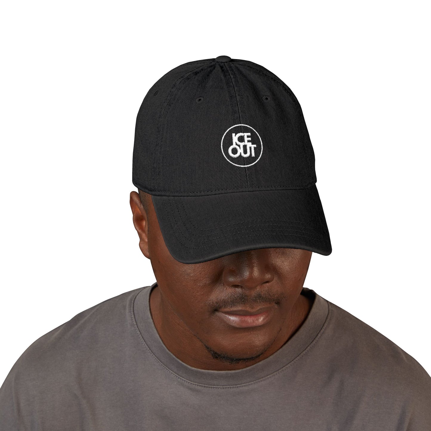Abolish ICE Embroidered Denim Hat — Proceeds Donated