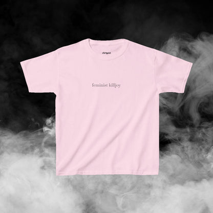 Shirtgeist Feminist Killjoy Baby Tee — alternate color