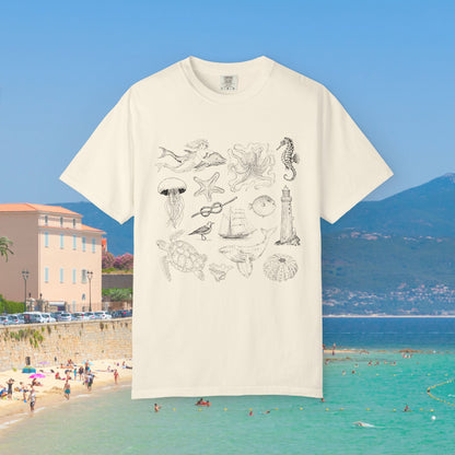 Shirtgeist Nautical Creatures Tee — lifestyle photo