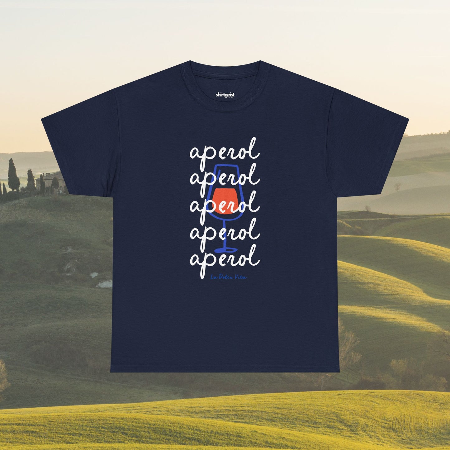 Shirtgeist Aperol Spritz Shirt — alternate color