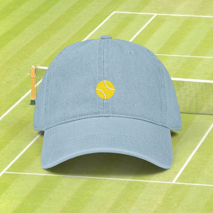 Tennis Ball Embroidered Denim Hat