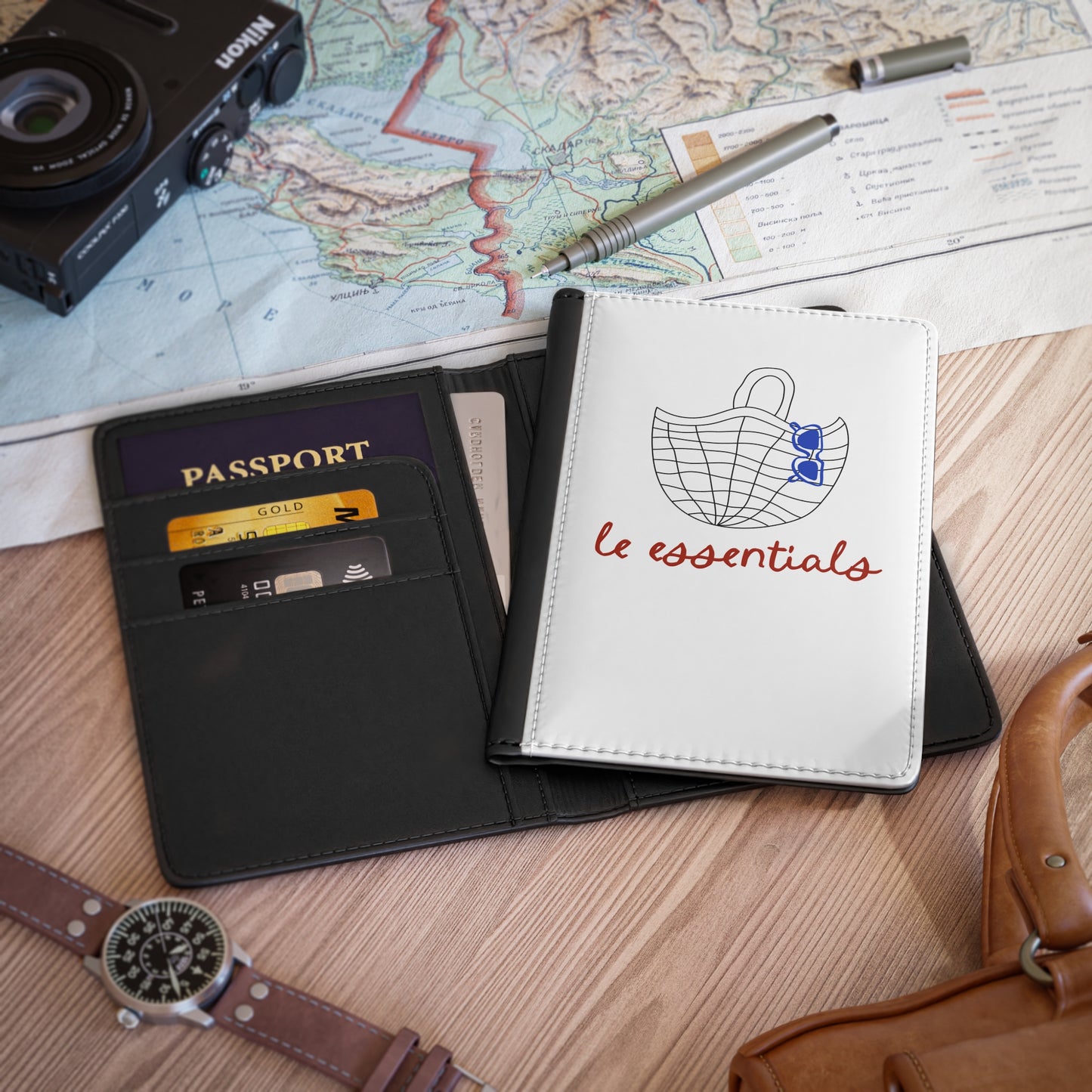 Euro Summer Passport Cover