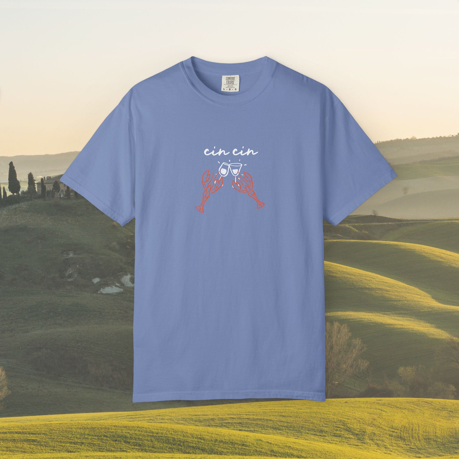 Shirtgeist Cin Cin Lobster Shirt — styled look