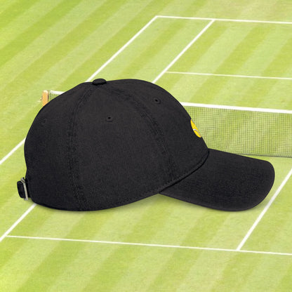 Tennis Ball Embroidered Denim Hat