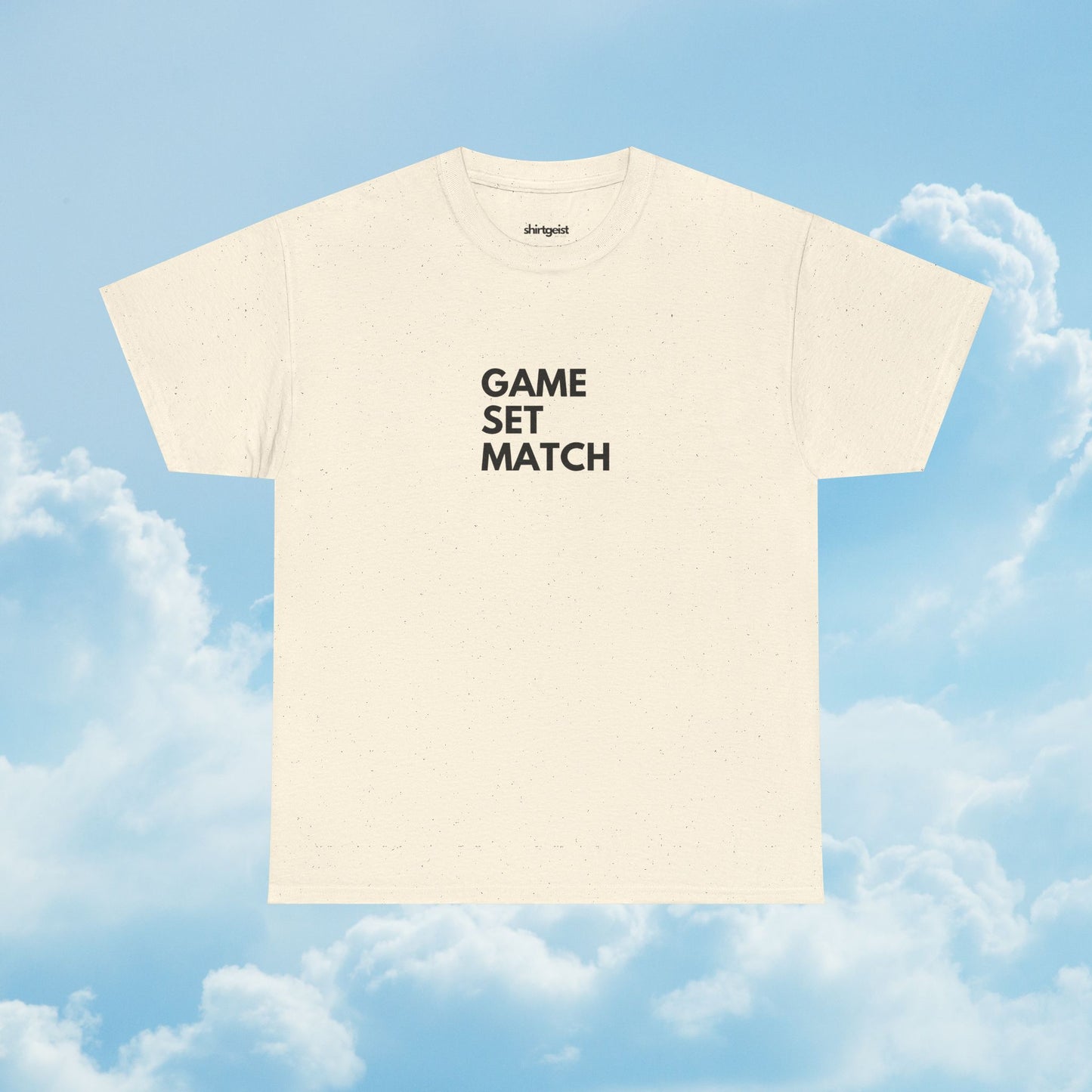 Shirtgeist Game Set Match Shirt — back view