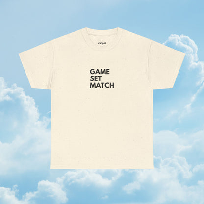 Shirtgeist Game Set Match Shirt — back view