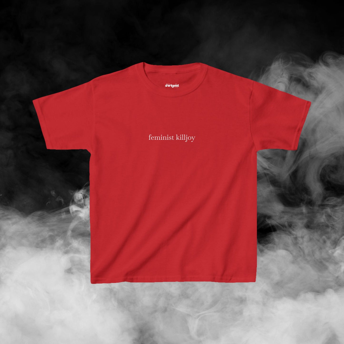 Shirtgeist Feminist Killjoy Baby Tee — styled look