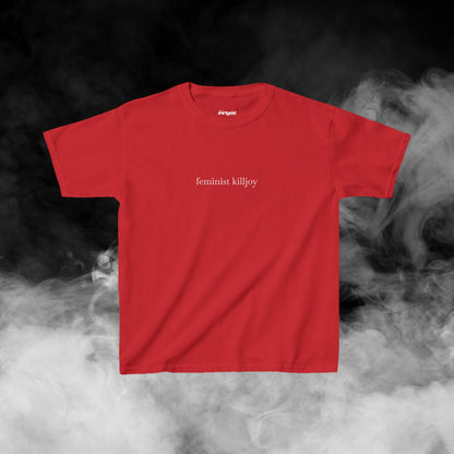 Shirtgeist Feminist Killjoy Baby Tee — styled look