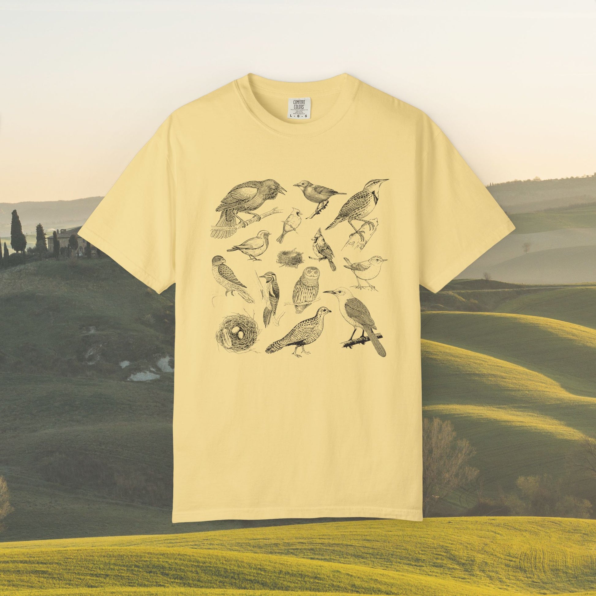 Shirtgeist Vintage Bird Shirt — back view