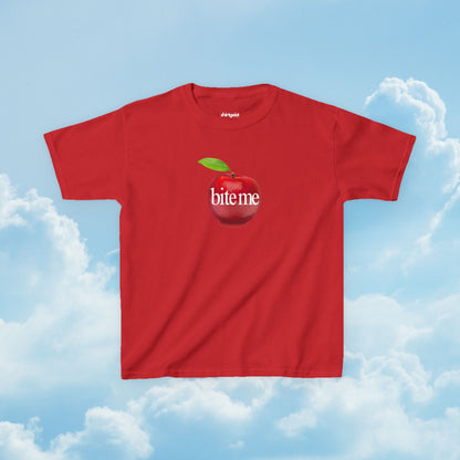 Bite Me Apple Baby Tee
