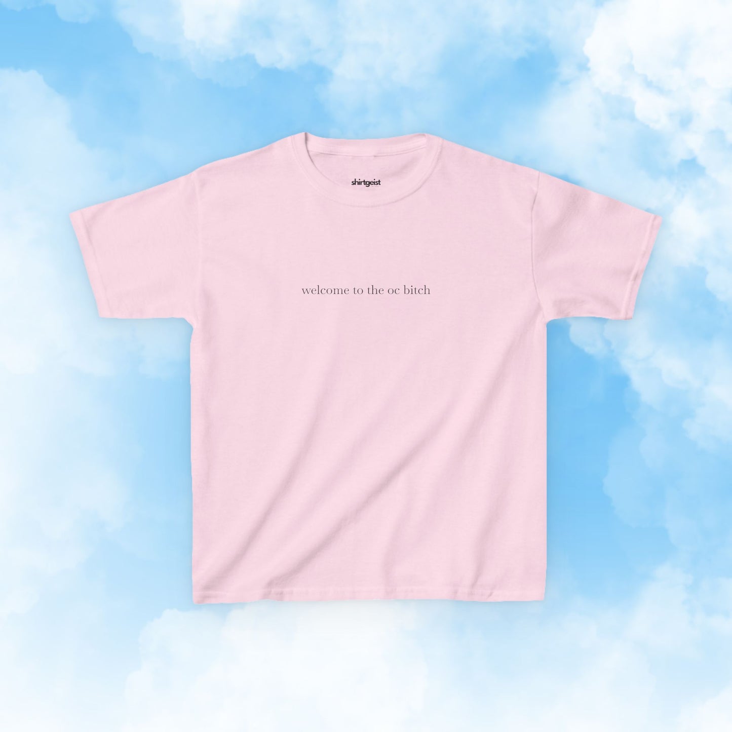 Shirtgeist Welcome to the OC Baby Tee — alternate color