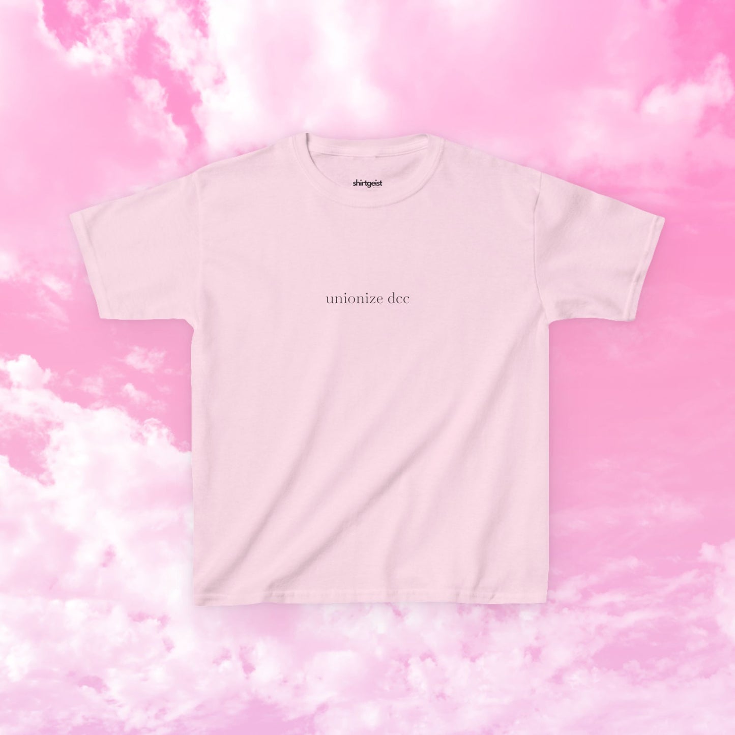 Shirtgeist Unionize DCC Baby Tee — alternate color