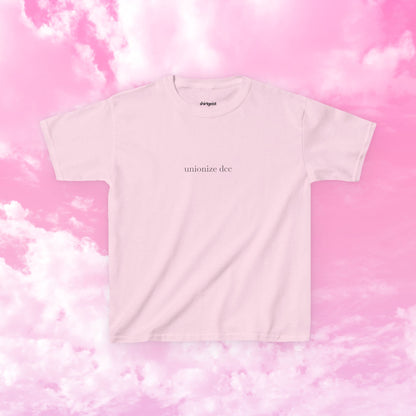 Shirtgeist Unionize DCC Baby Tee — alternate color