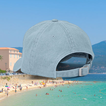 Lobster Embroidered Denim Hat