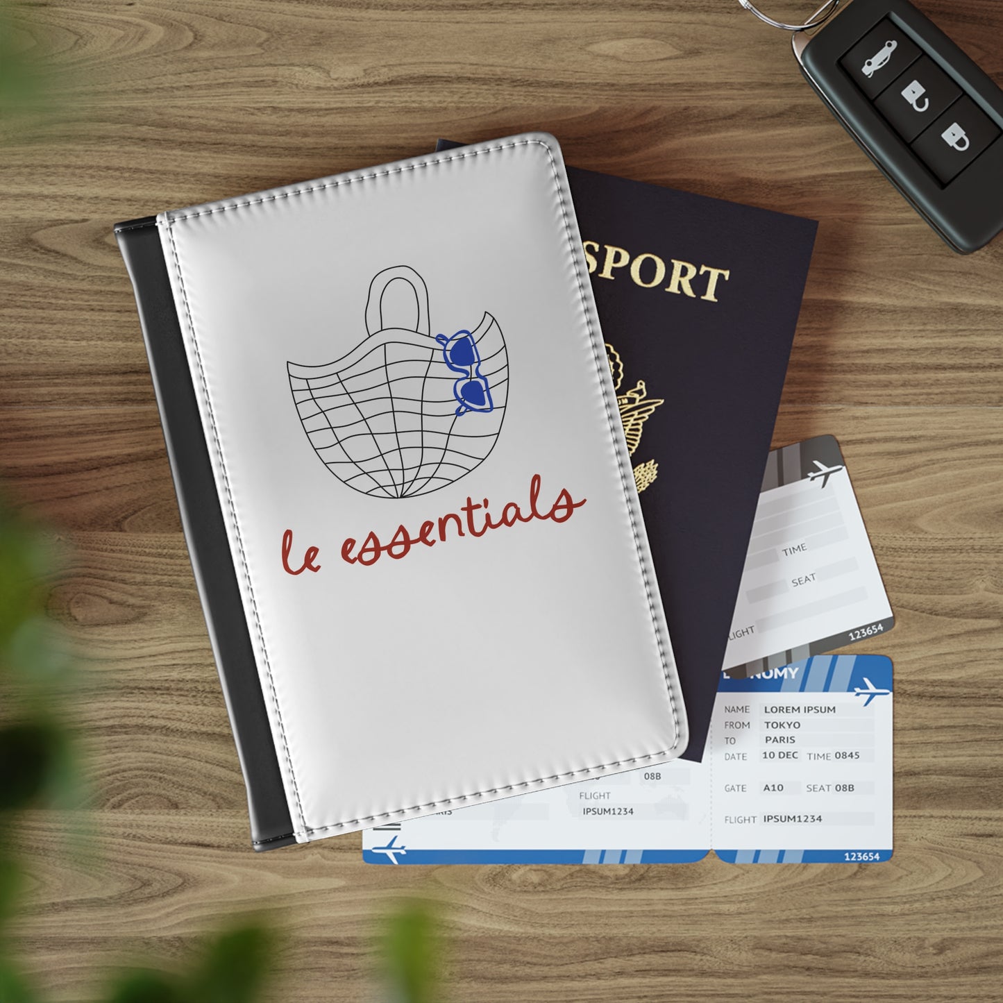 Euro Summer Passport Cover