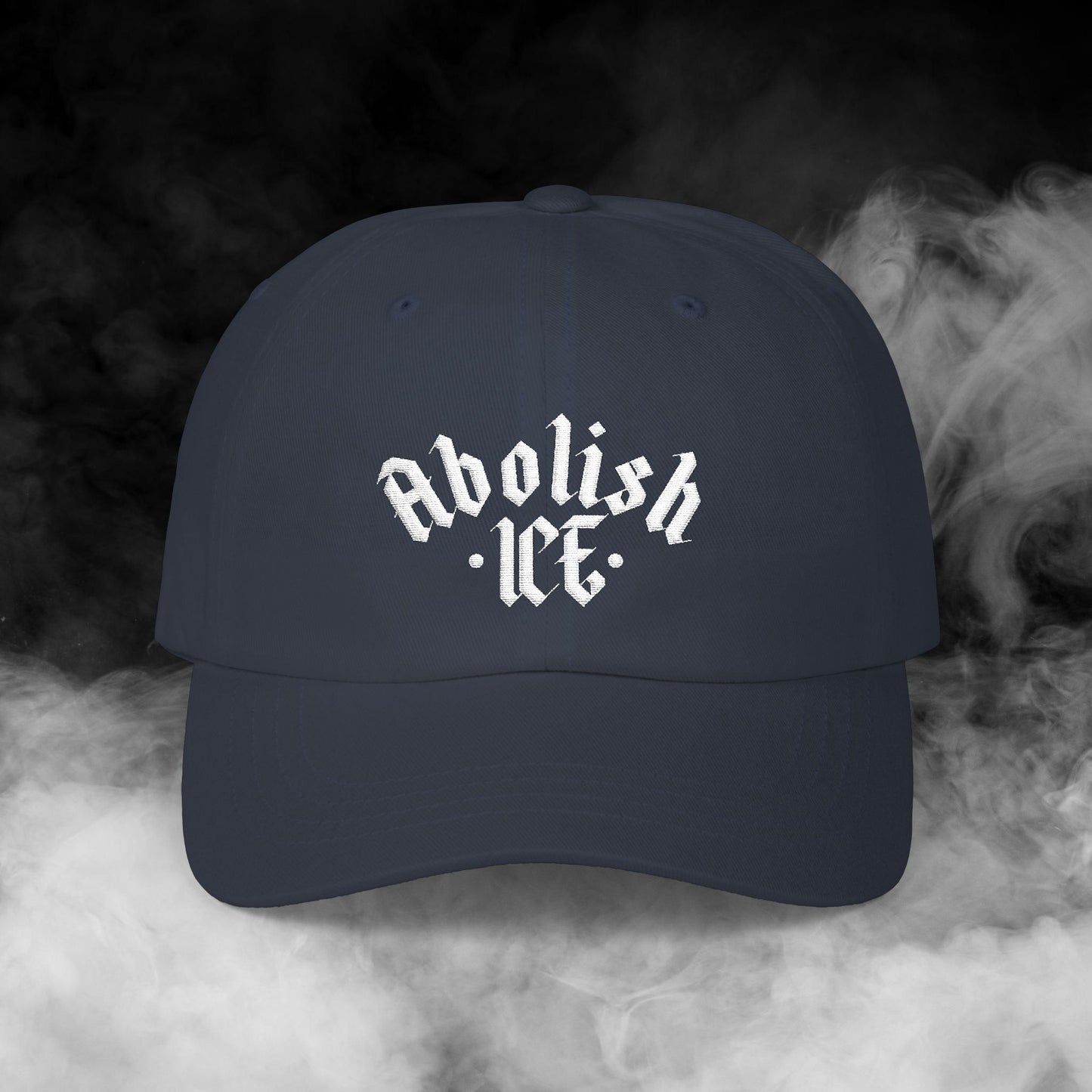 Abolish ICE Embroidered Hat — Proceeds Donated