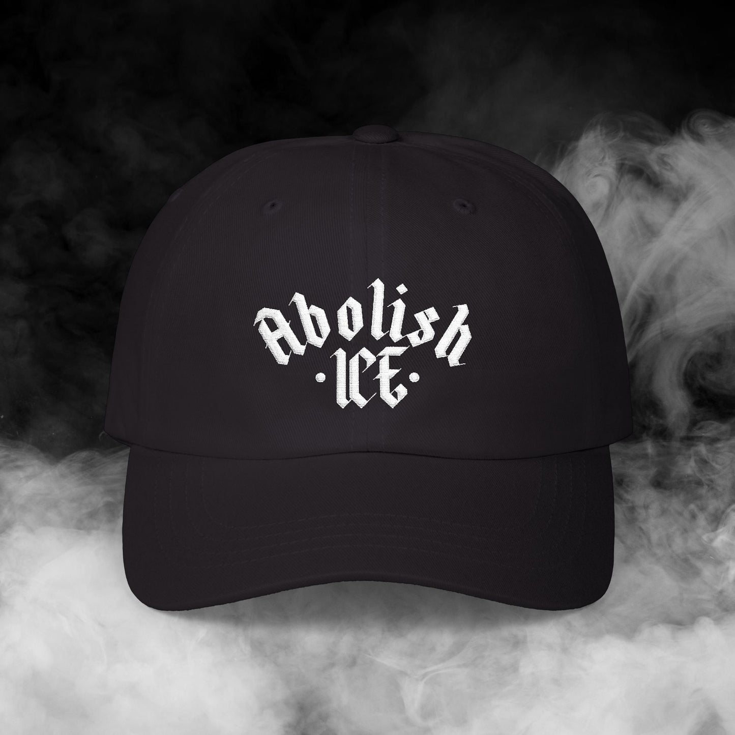Abolish ICE Embroidered Hat — Proceeds Donated