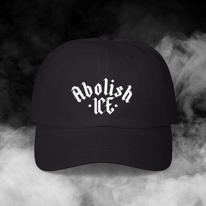 Abolish ICE Embroidered Hat — Proceeds Donated