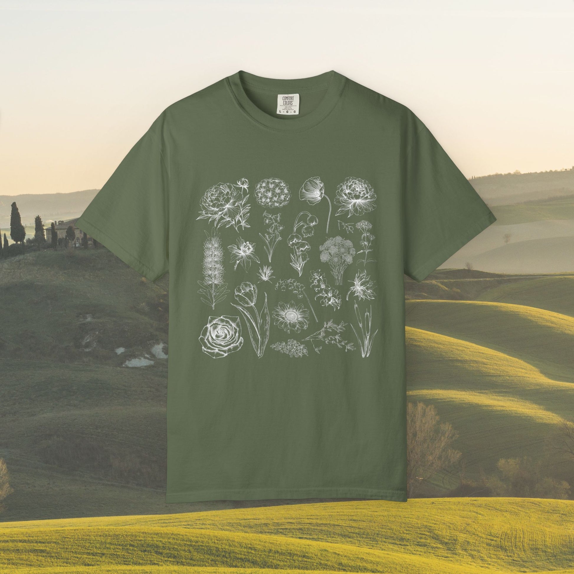 Shirtgeist Botanical Flower Tee — alternate color