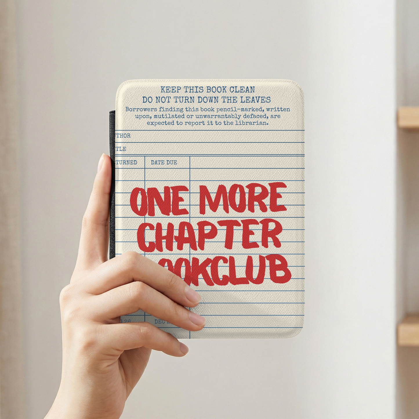One More Chapter Kindle Case