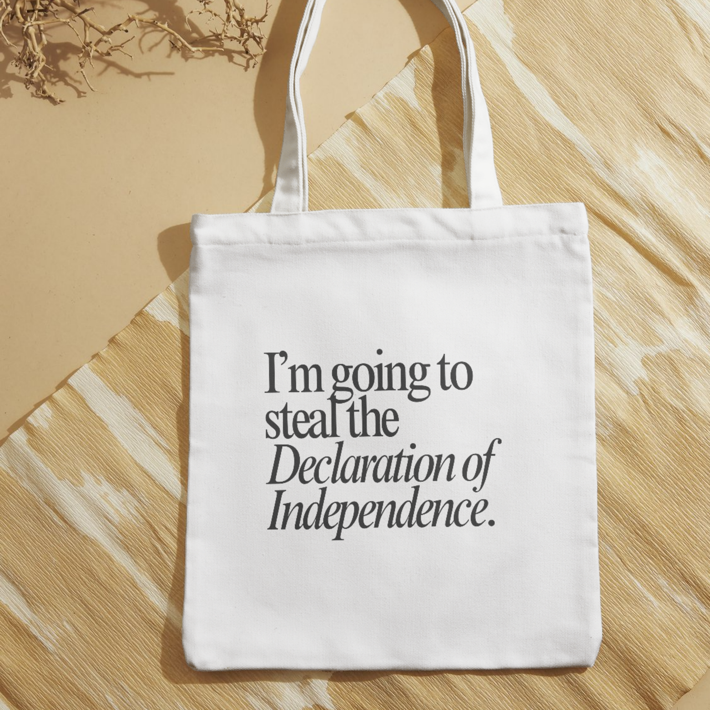 Declaration of Independence Tote Bag