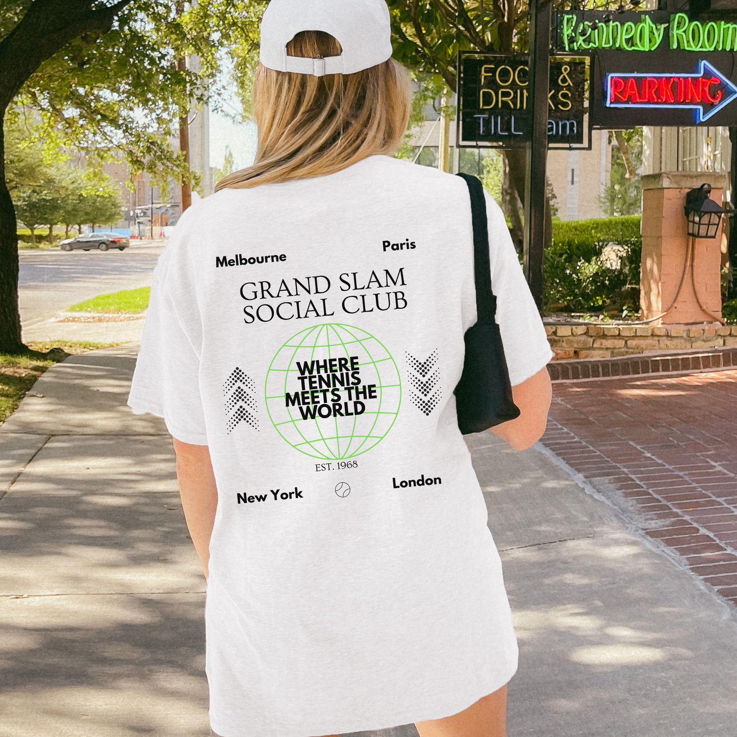 Shirtgeist Tennis Grand Slam Social Club Shirt