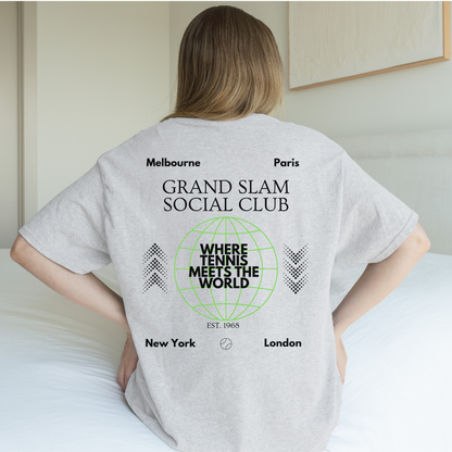 Shirtgeist Tennis Grand Slam Social Club Shirt