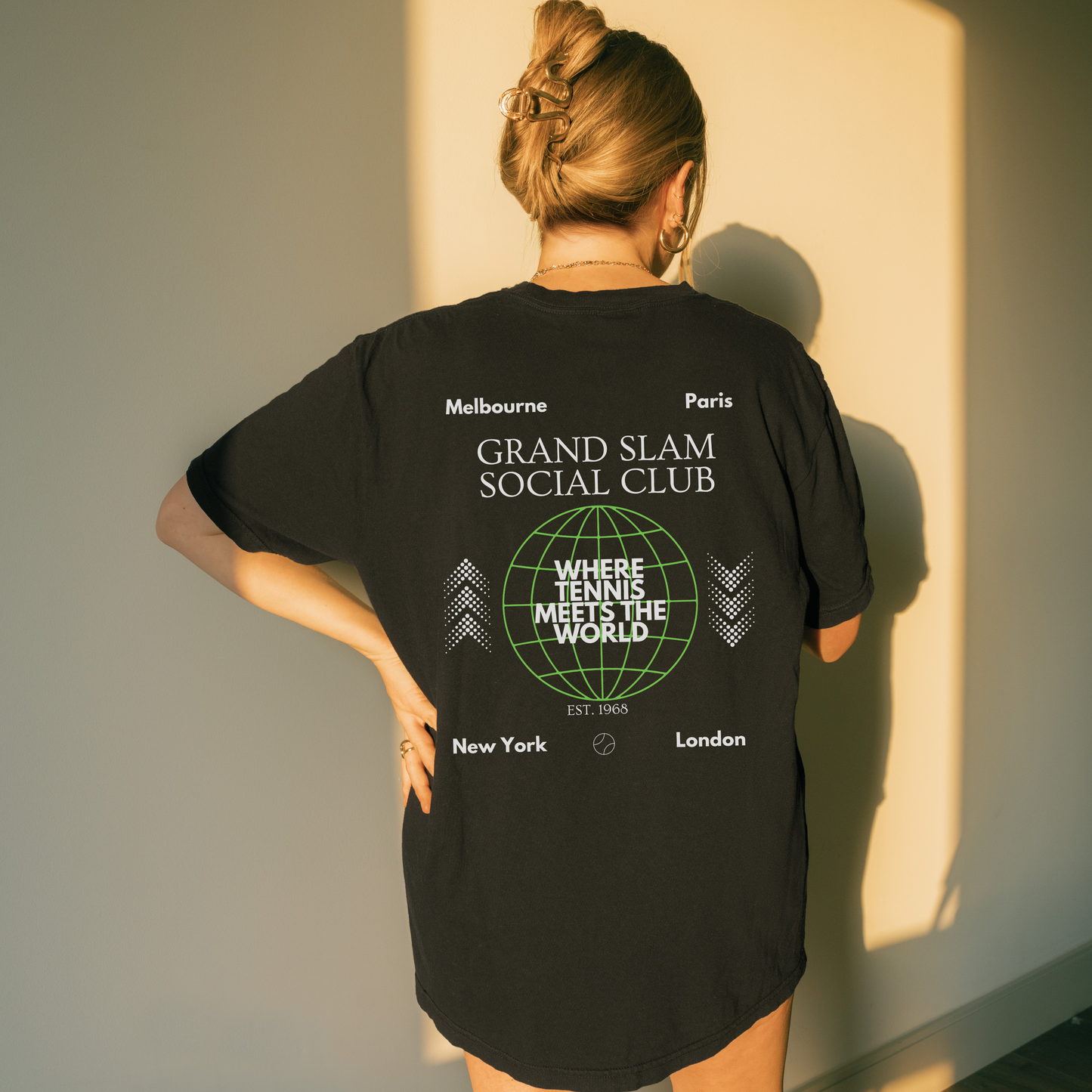 Shirtgeist Tennis Grand Slam Social Club Shirt — product detail