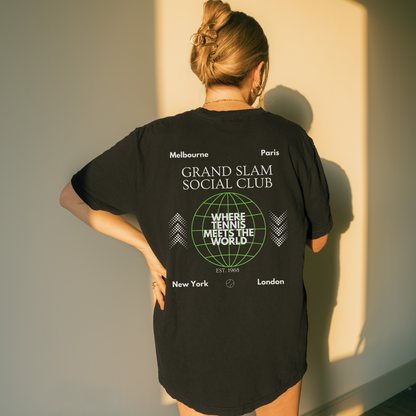Shirtgeist Tennis Grand Slam Social Club Shirt — product detail
