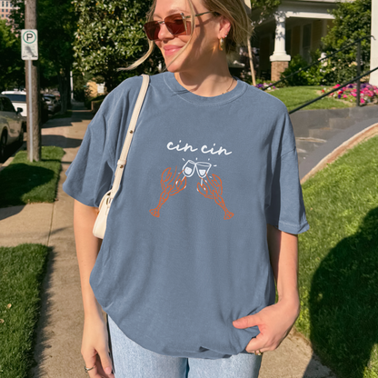 Shirtgeist Cin Cin Lobster Shirt — product detail