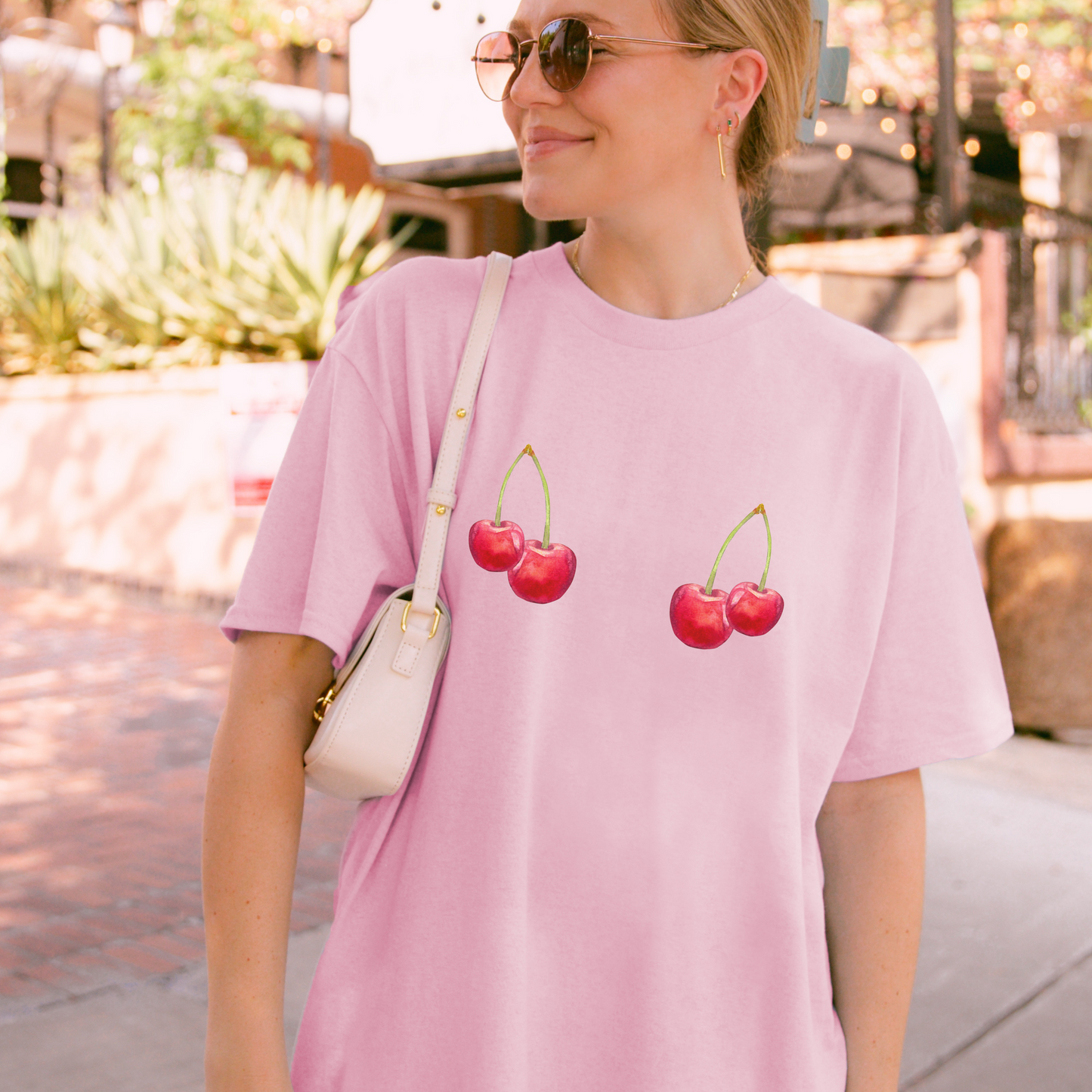 Shirtgeist Cherry Bra Shirt — product detail
