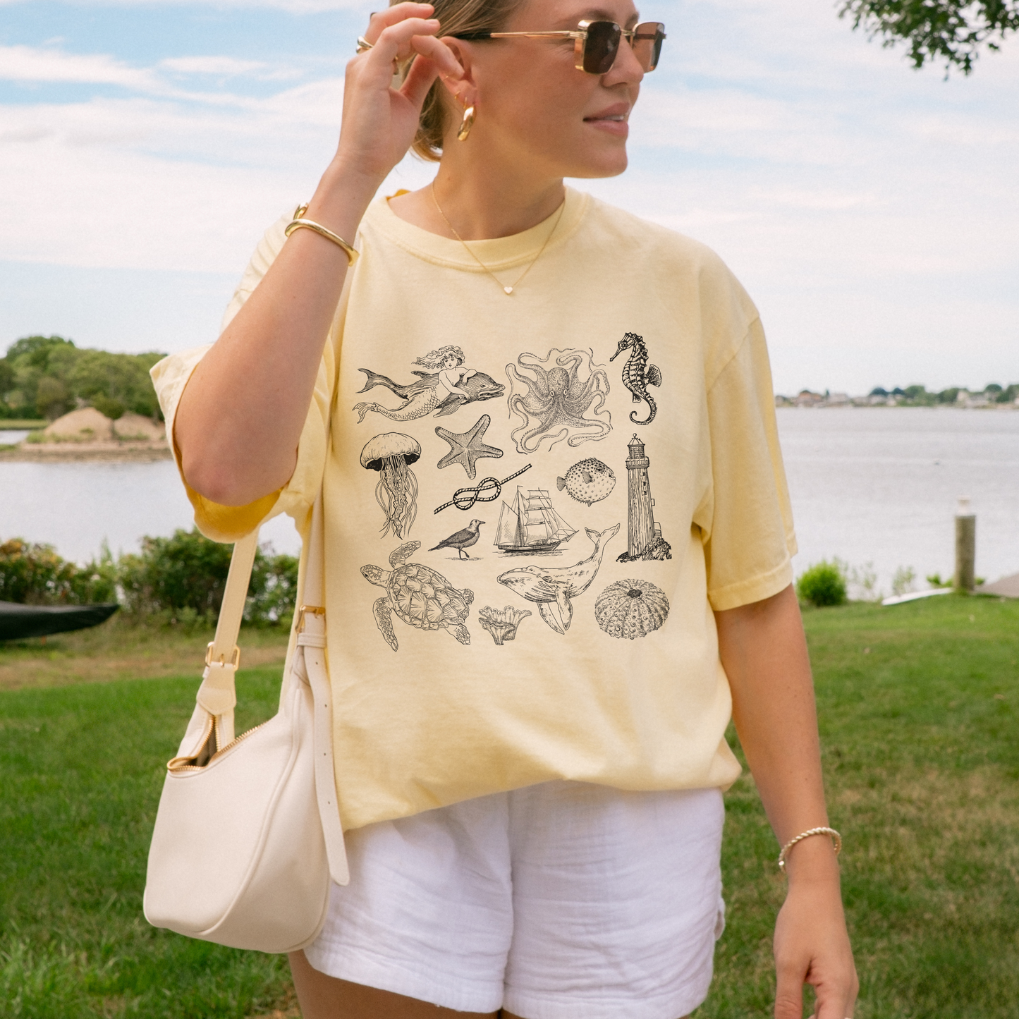 Shirtgeist Nautical Creatures Tee