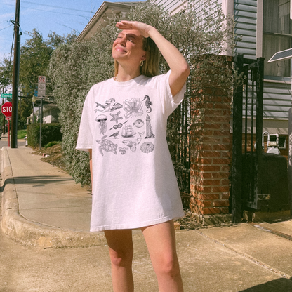 Shirtgeist Nautical Creatures Tee